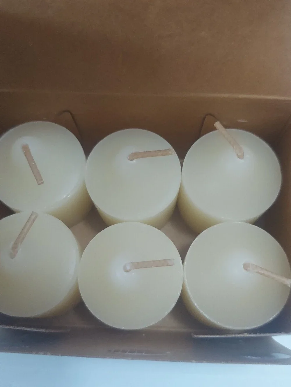 Partylite Votive Candles Holiday Spices V0639 & Cinnamon Stick VO680 NOS